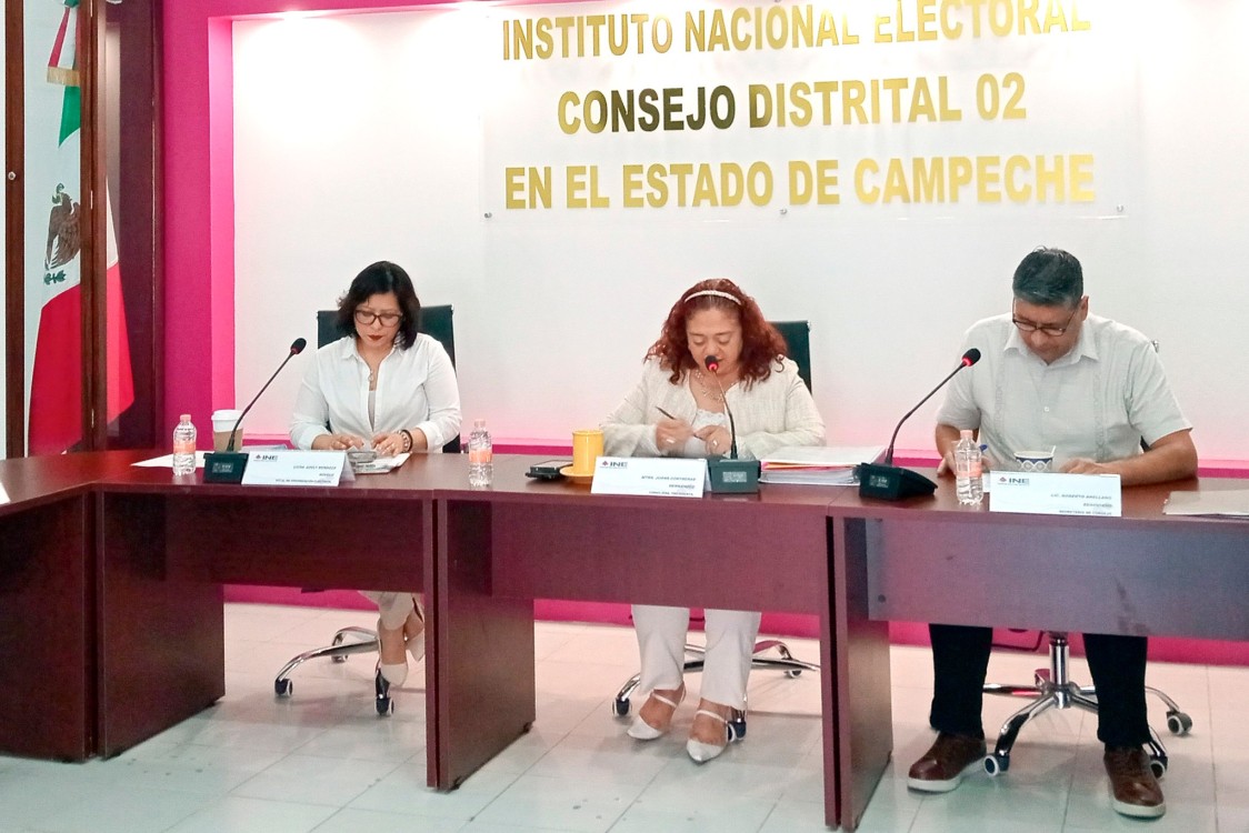 Más de 700 mil ciudadanos en la lista nominal del INE Campeche