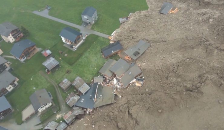 Impacto global del colapso de glaciar suizo