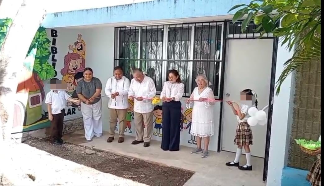 Un nuevo capítulo: Inauguran biblioteca Escolar de la escuela “Rafael Moguel Gamboa”