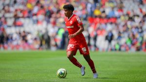 El extremo izquierdo del Toluca Isaías Violante, es otra de las sorpresas en la preelista de la Selección Mexicana, para la Copa Oro 2025.