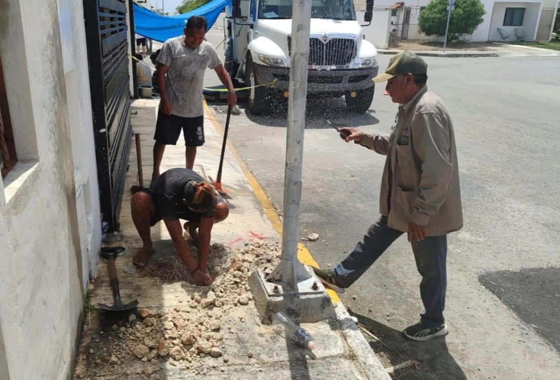 Alerta atendida: JAPAY y CFE ya trabajan por los vecinos de Las Américas