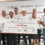 Joaquín Díaz Mena encabezó la entrega de apoyos para infraestructura hidroagrícola aportados por la Conagua