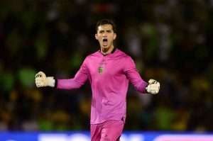 El arquero de los Bravos de Juárez Sebastián Juárez. está incluido en le preelista para la Copa Oro 2025.