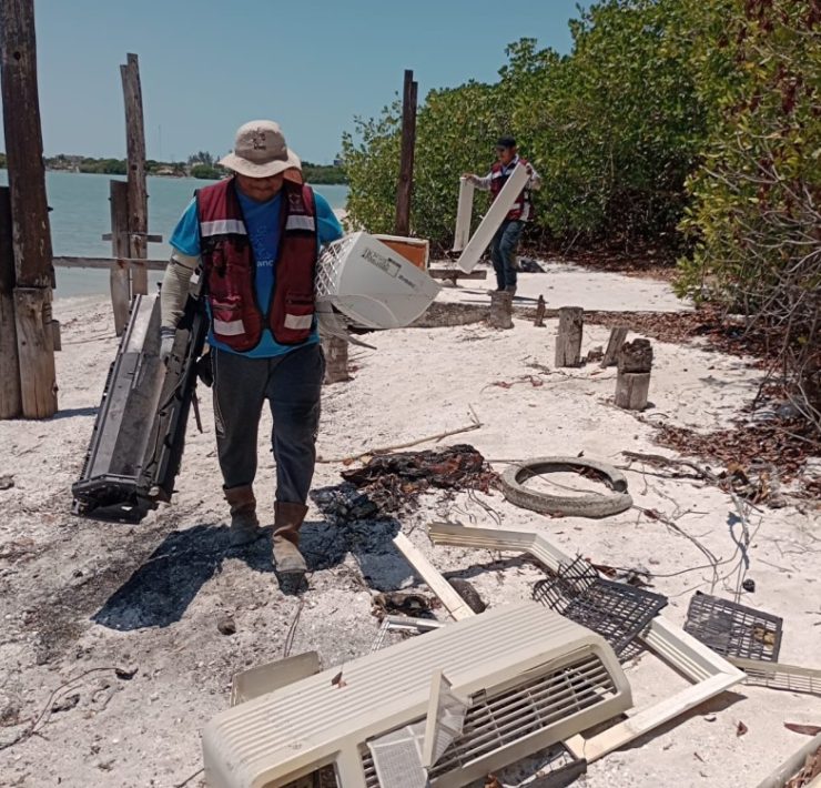 Zofemat recolecta más de una tonelada de basura