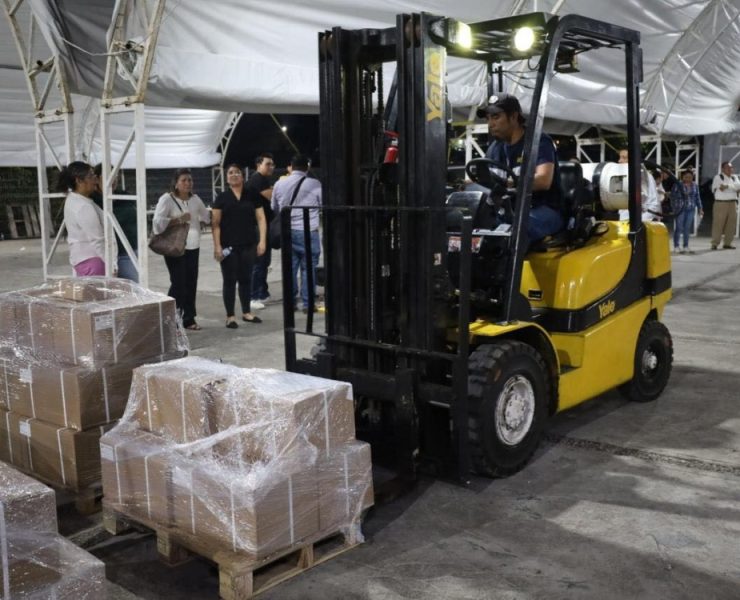 Boletas electorales llegan a Tabasco
