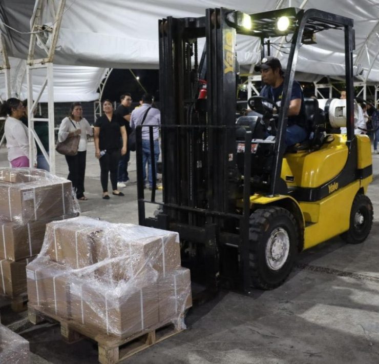 Boletas electorales llegan a Tabasco