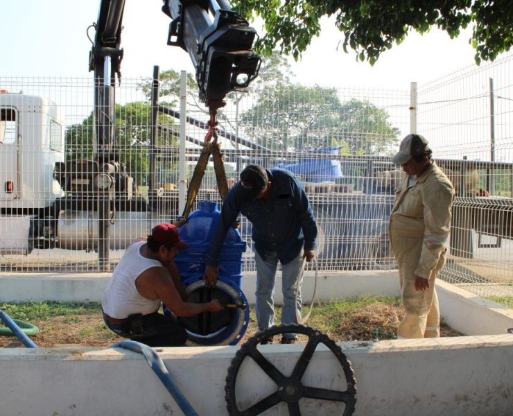 Mejoran instalaciones de la potabilizadora El Mango