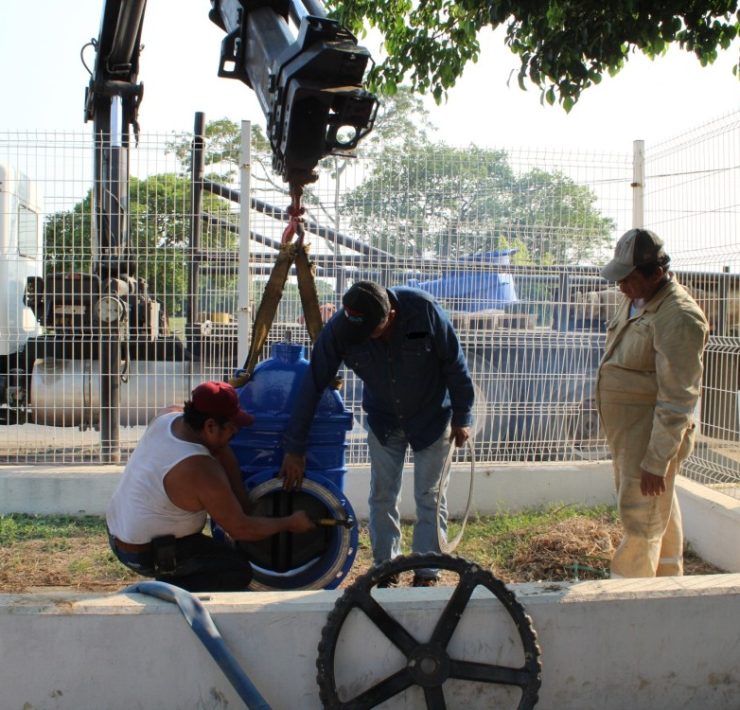 Mejoran instalaciones de la potabilizadora El Mango