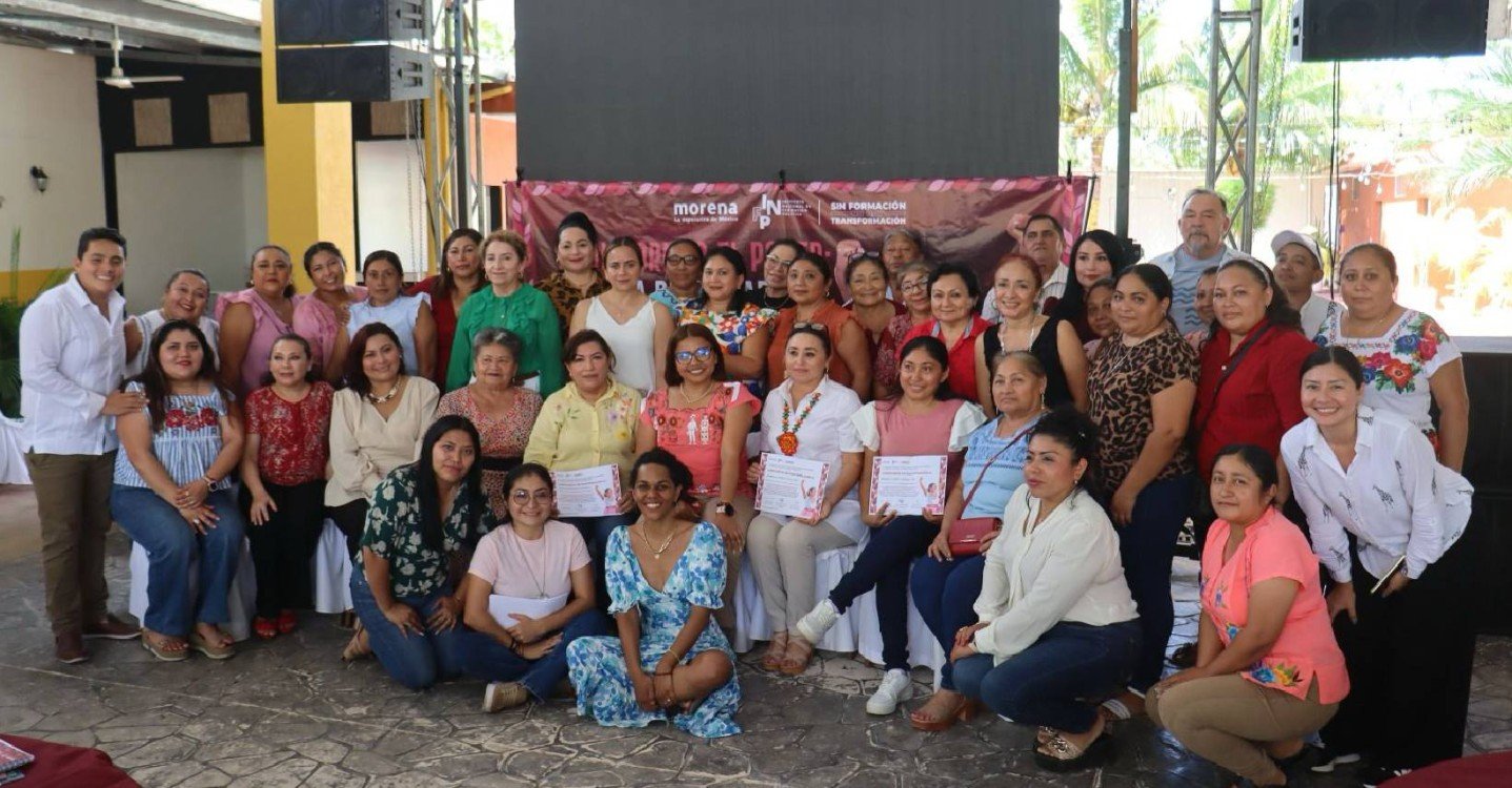 Morena Yucatán impulsa el liderazgo político desde las bases