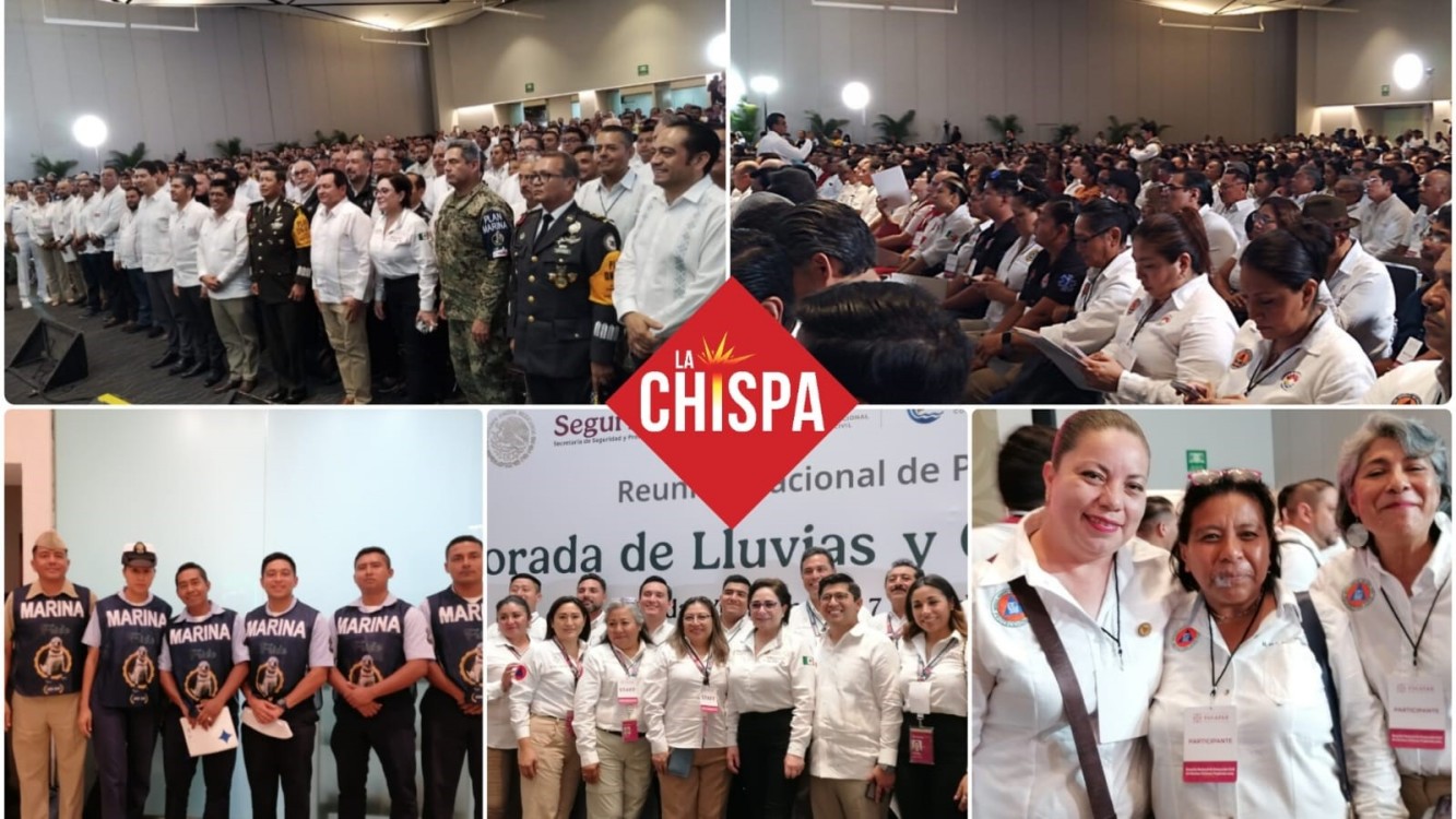 (Videos) Reunión Nacional de Protección Civil Temporada de Lluvias y Ciclones Tropicales 2025