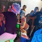 Payaso Trakatelas casi lo apuñalan en pleno show: el video que conmociona redes