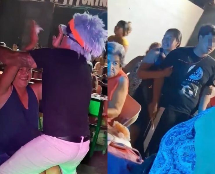 Payaso Trakatelas casi lo apuñalan en pleno show: el video que conmociona redes
