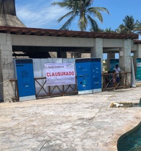 La Procuraduría Federal de Protección al Ambiente (Profepa) ordenó la clausura total definitiva del recinto Dolphinaris Barceló