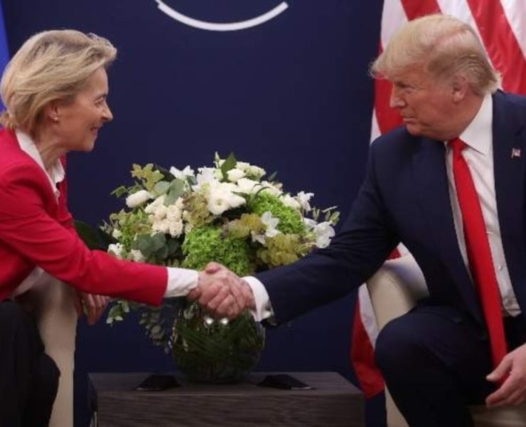 Trump y Von der Leyen acuerdan extender hasta el 9 de julio la pausa en aranceles