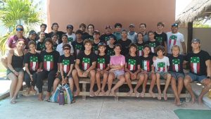 Jóvenes deportistas listos para competir en la Olimpiada Nacional CONADE, demostrando que todo listo para la Olimpiada Nacional CONADE y la pasión por el deporte está en su punto máximo.