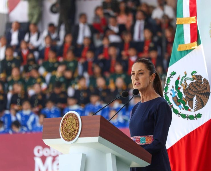 Sheinbaum envía mensaje de soberanía al mundo desde Puebla en su primer acto oficial del 5 de Mayo
