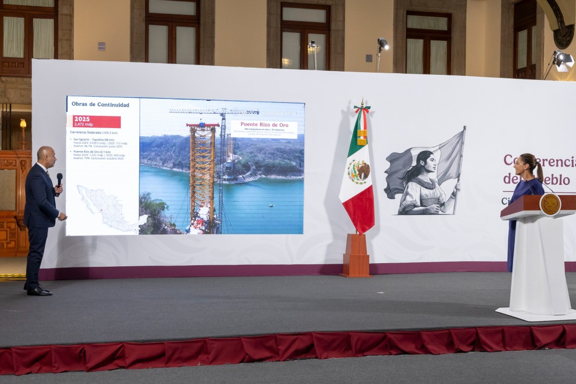 Impulso a regiones marginadas y empleo: obras carreteras priorizan inclusión social en 2025