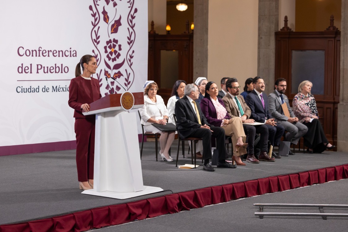 Impulsa Claudia Sheinbaum nuevo modelo de salud preventiva con atención domiciliaria a adultos mayores