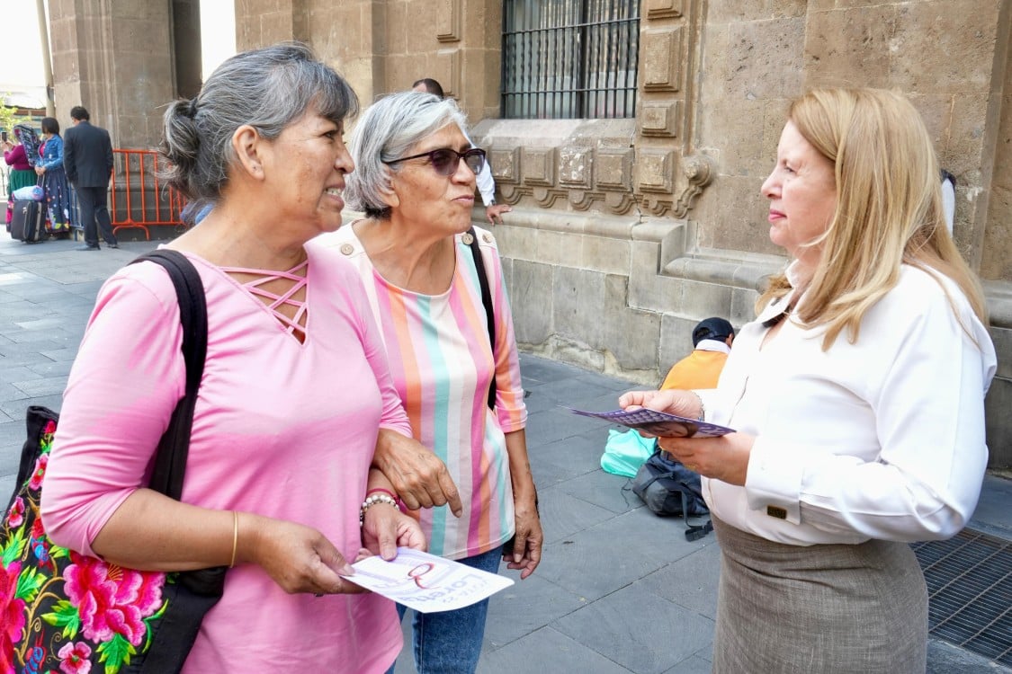 Loretta Ortiz llama a defender el voto como herramienta para democratizar la justicia en México