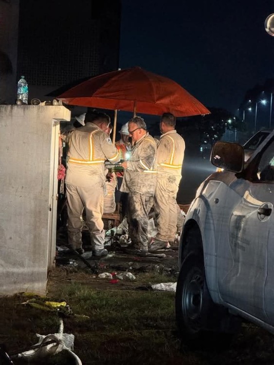 apagón en Country de Villahermosa