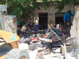 Los tres perros encontrados en el lugar fueron rescatados y recibirán atención veterinaria antes de ser reintegrados a sus dueños.