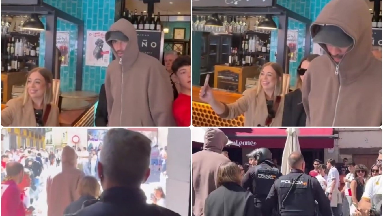 (Video)¡Tensión Viral! Piqué y Clara Chía abucheados en Restaurante