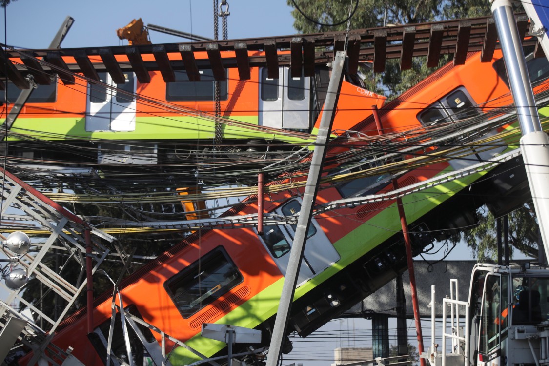 colapso l 12 del metro hace 3 años