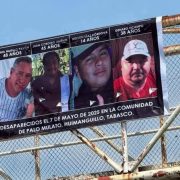 cuatro mecánicos desaparecidos