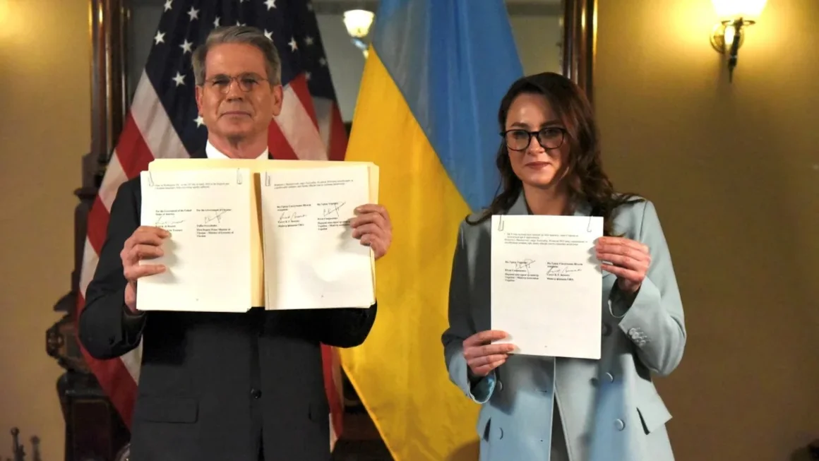acuerdo entre Estados Unidos y Ucrania sobre minerales