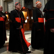 Cardenales en Roma para el cónclave