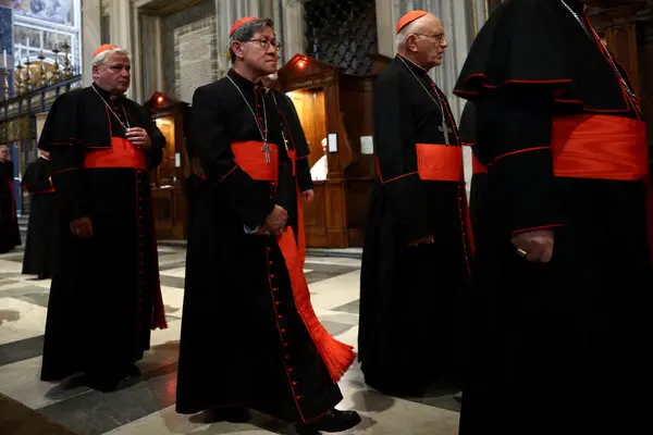 Cardenales en Roma para el cónclave