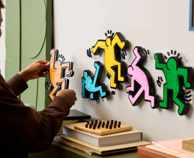 LEGO set de Keith Haring