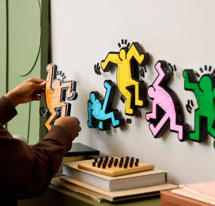 LEGO set de Keith Haring
