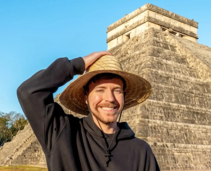 MrBeast visita sitios arqueológicos en México