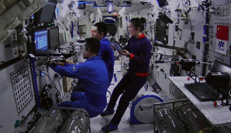 Nueva bacteria en la estación espacial de Tiangong