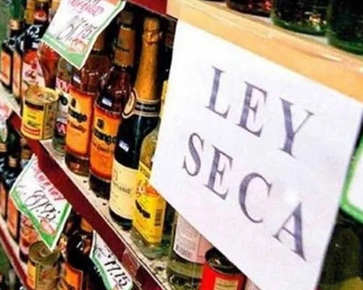 Anuncian Ley seca para el domingo 1 de junio por Jornada Electoral