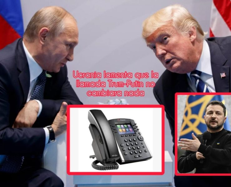 ¿Para qué sirvió? Ucrania lamenta que la llamada Trump-Putin no cambiara nada