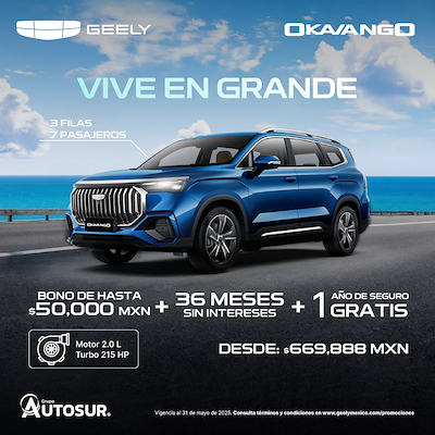 mejor opción para comprar un Geely 2025