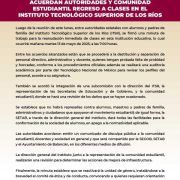 reanudarán clases este martes en el ITSR