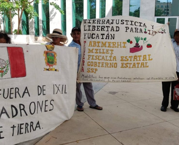 ¡Exigen detener despojos de tierras en comunidades! Crisis agraria en Yucatán