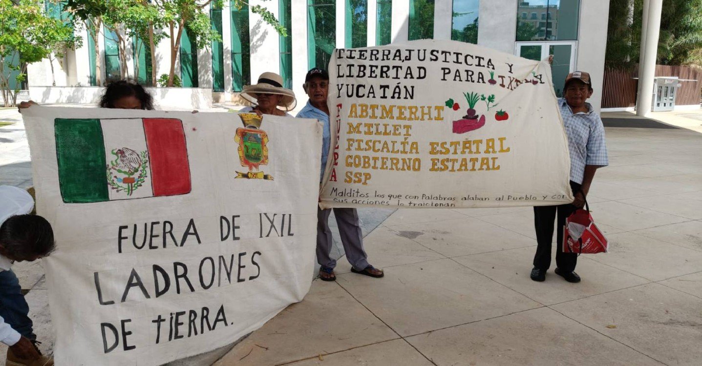 ¡Exigen detener despojos de tierras en comunidades! Crisis agraria en Yucatán