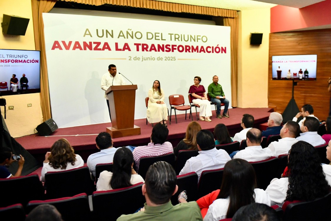 Primer aniversario del triunfo del pueblo