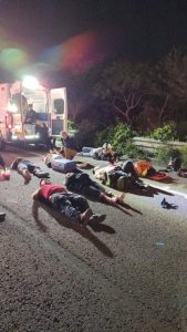 El siniestro ocurrió en la autopista La Tinaja-Cosoleacaque, a la altura del kilómetro 149