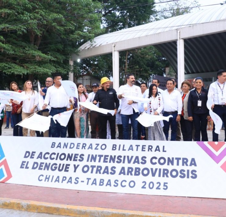 Tabasco y Chiapas activan operativo conjunto contra el dengue