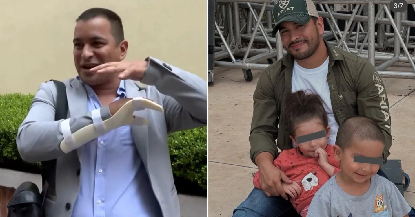 Actor sufre accidente por salvar la vida de su hijo de 2 años