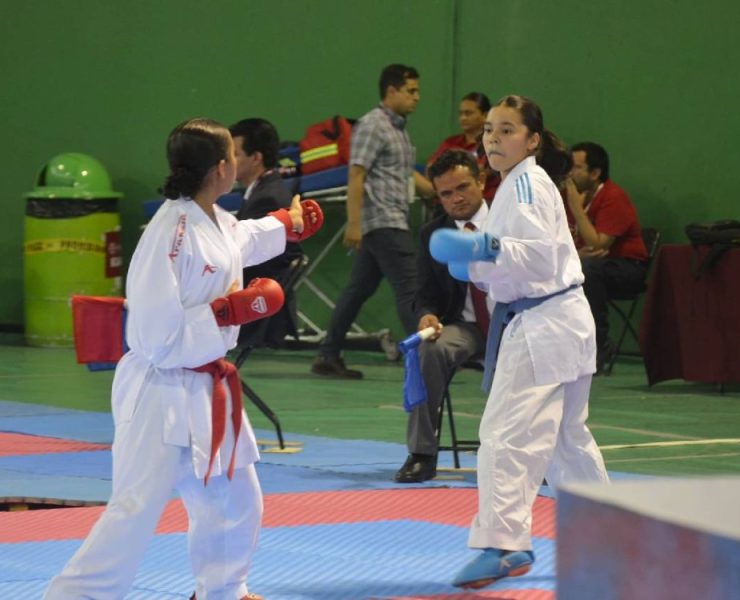 Arrancó el Karate en la Olimpiada Nacional con espectaculares combates