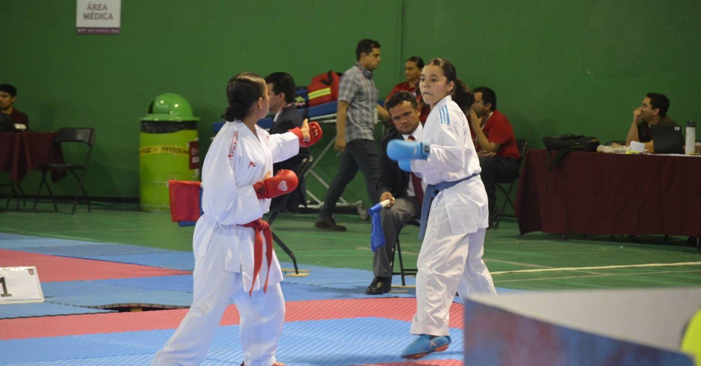 Arrancó el Karate en la Olimpiada Nacional con espectaculares combates