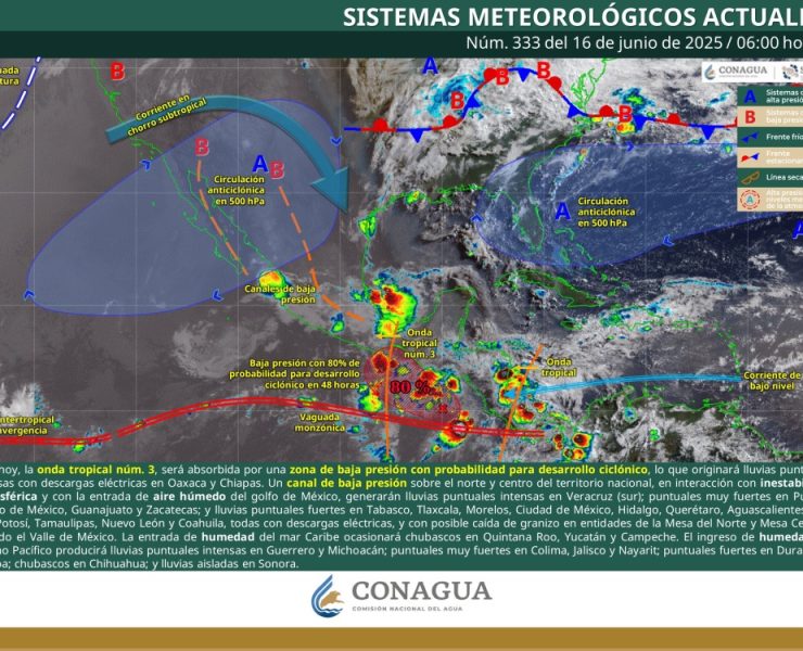Autoridades llaman a extremar precauciones ante intensas lluvias y altas temperaturas en gran parte del país