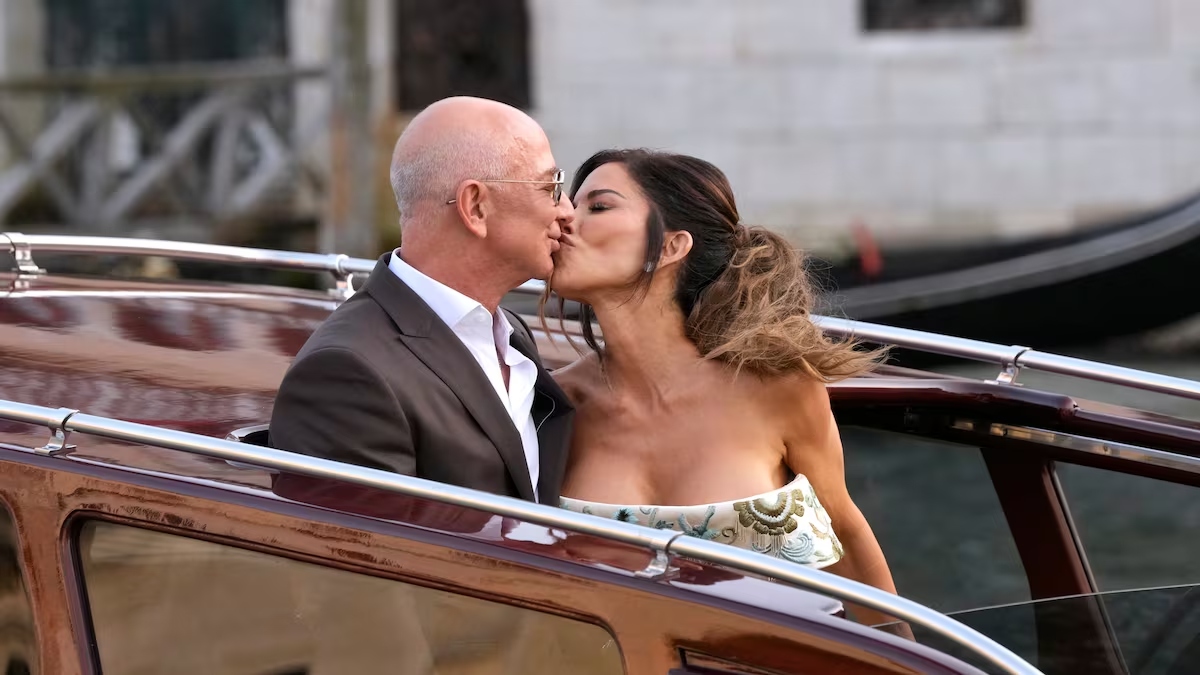 Boda de Jeff Bezos y Lauren Sánchez ceremonia de lujo en Venecia