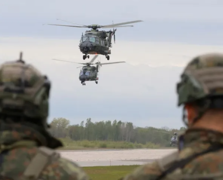 OTAN simula una invasión rusa en unos nuevos ejercicios militares llamados 'Griffin Lightning',